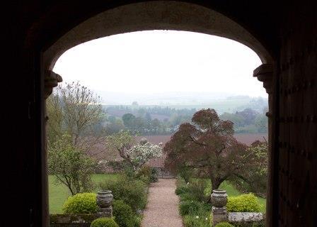 View from our dining-room door